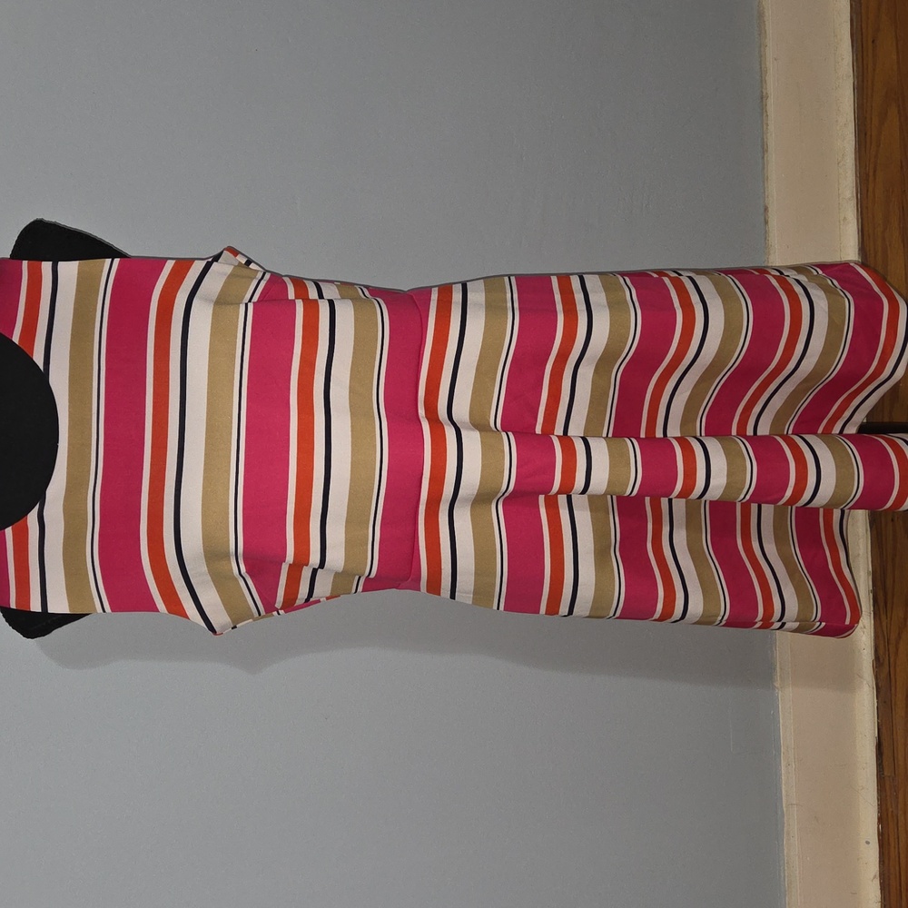 MICHAEL Michael Kors Multicolored Striped Sleeveless Dress